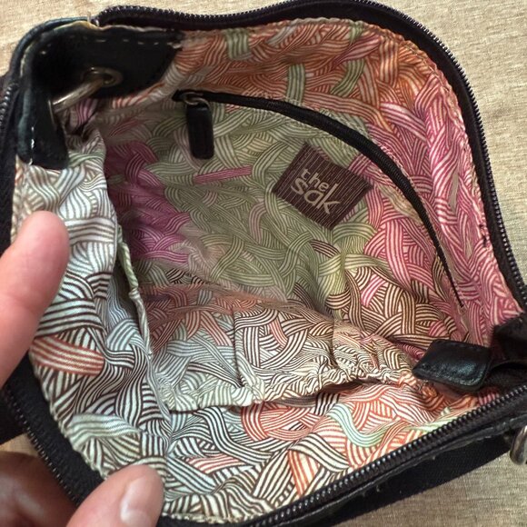 Vintage The Sak Crossbody Bag - Black - Picture 10 of 13